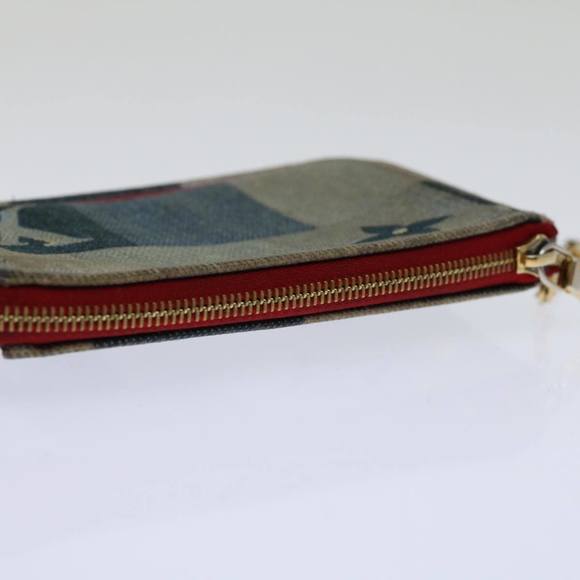 LOUIS VUITTON Monogram Denim Mini Pochette Accessoires Blue M68760 LV Auth 69550 - Picture 5 of 16